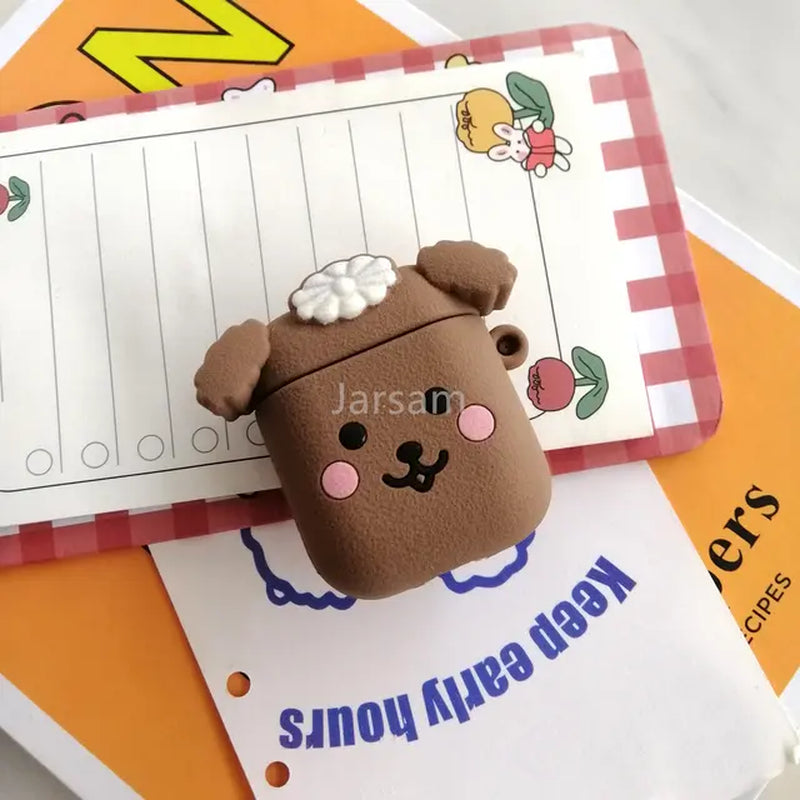 Cute Cartoon Silicone Airpod Cases 