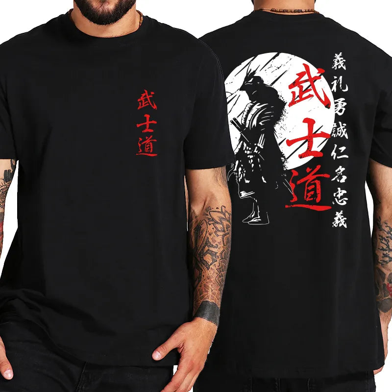 Japanese Samurai Spirit TShirt for Men