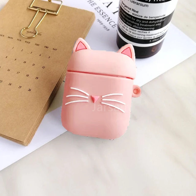 Cute Cartoon Silicone Airpod Cases 