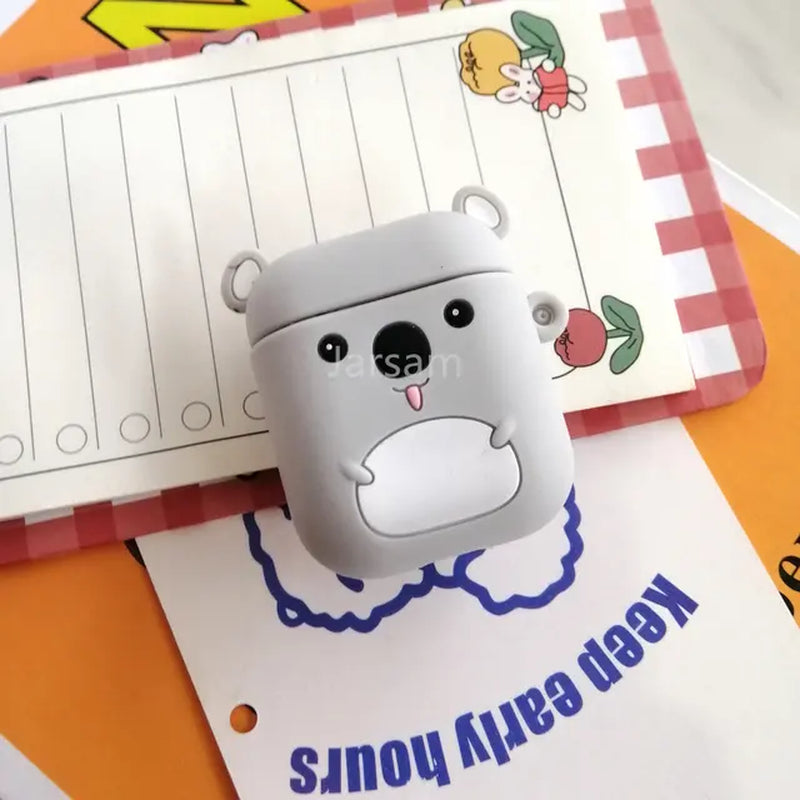 Cute Cartoon Silicone Airpod Cases 