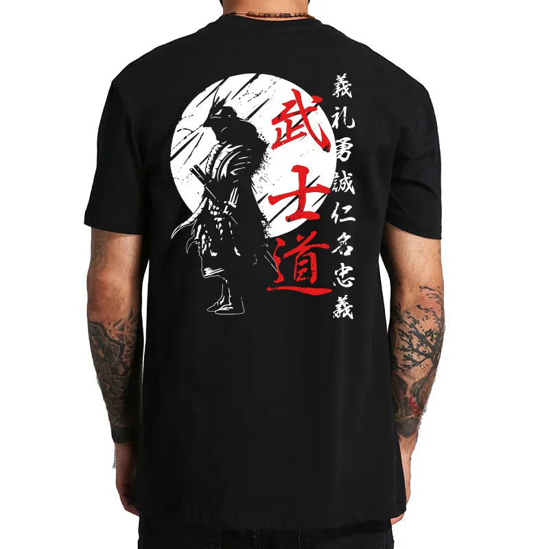 Japanese Samurai Spirit TShirt for Men