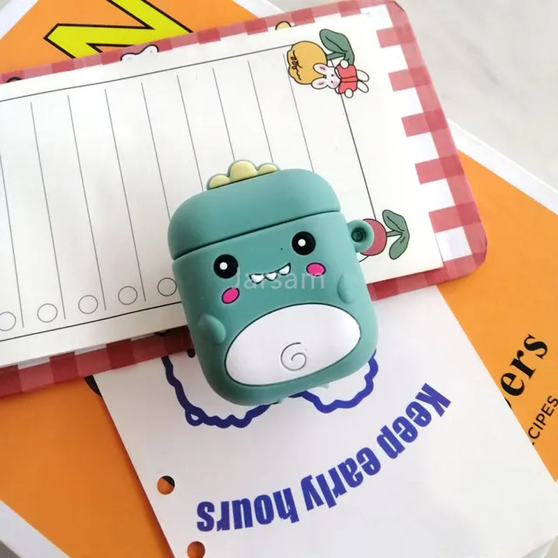 Cute Cartoon Silicone Airpod Cases 