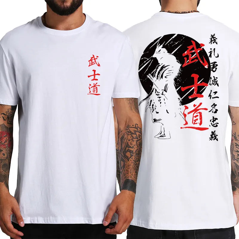 Japanese Samurai Spirit TShirt for Men