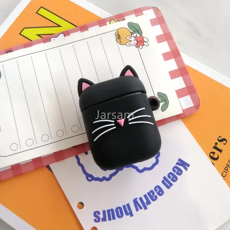 Cute Cartoon Silicone Airpod Cases 