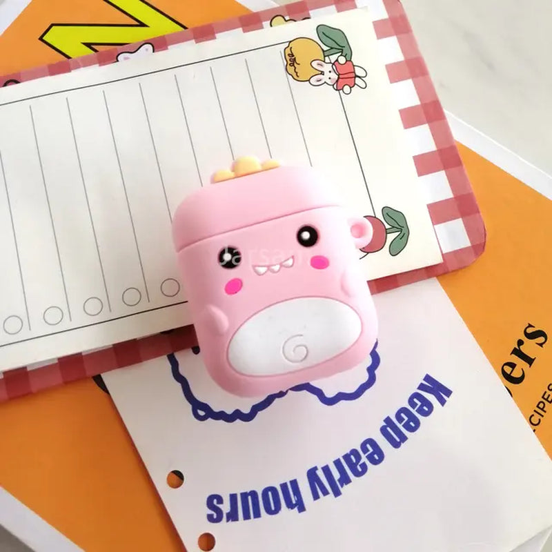 Cute Cartoon Silicone Airpod Cases 